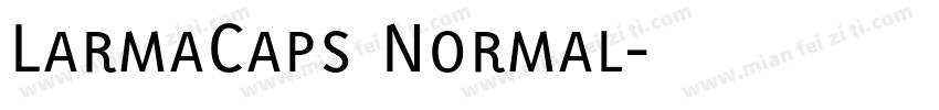 LarmaCaps Normal字体转换